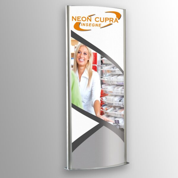 ECO1 Totem Luminoso Bifacciale da Interno